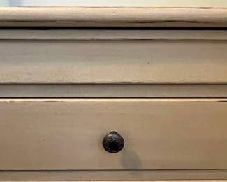 C14 - $150. PAIR of Stanley Nightstands. Measures 24" wide x 18" deep x 31" tall. All drawers slide - they look brand new!