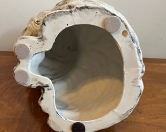 C75 - $35. Porcelain Cat Statue. Measures 14" tall. 