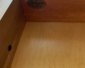 C5 - $350. Jasper Furniture Secretary - Excellent Condition. Measures 34" wide x 19" deep x 40.5" tall. Has key!