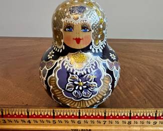 C20 - $60. Handpainted Russian Matryoska Nesting Dolls. 