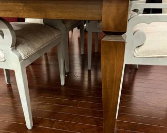 C97 - $500. Solid Wood Dining Table. *Table ONLY* Measures 72" x 36" x 30.25" tall. Very sturdy and excellent condition! (Retail was $1,220) 