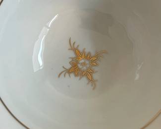 C84 - $45. Vintage Thun Czech 24kt gold painted Cobalt Tea Set. "Original Cobalt"