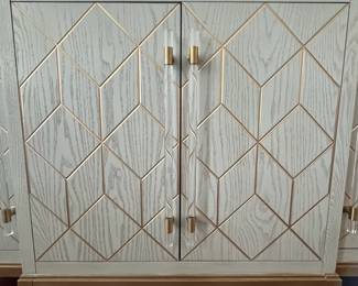 C72 - $450. Bassett Mirror Company. "Perrine Server" Measures 67.5" x 19" deep x 37" tall.  Excellent Condition!