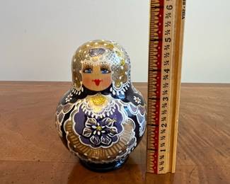 C20 - $60. Handpainted Russian Matryoska Nesting Dolls. 