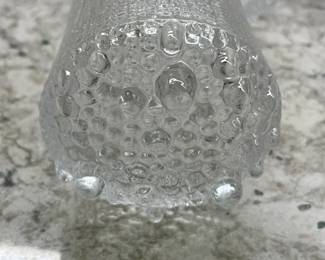 C89 - $75. Set of 5 Pcs. Littala Ultima Thule Footed 5" glasses & 6" carafe. Excellent condition. 