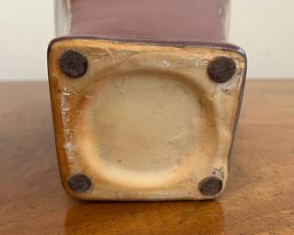 C85 - $25. Decorative Pottery Vase. Measures 11" tall. 