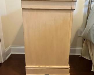 C14 - $150. PAIR of Stanley Nightstands. Measures 24" wide x 18" deep x 31" tall. All drawers slide - they look brand new!