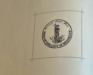 C74 - $250. History of Kings County Including Brooklyn. 1683-1883. Published in1884. EXCELLENT condition for it's age. Lots of pictures and tissue guards intact. 