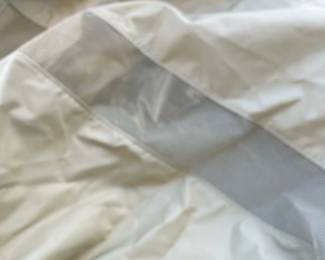 C120 - $100. Cover Mates. 4 Chair Covers  aprox 36" wide 1 Loveseat Cover aprox 56" wide. Covermates brand. Draw string bottoms with mesh back. Heavy Duty - like new condition. 