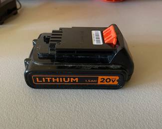 C116 - $35. Black & Decker Cordless Blower w/ battery charger WORKS!