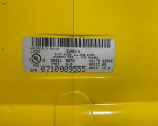 C117 - $40. Eureka The Boss Model 3670 w/ attachments