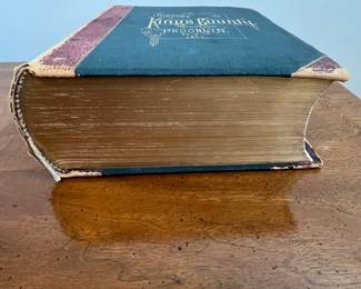C74 - $250. History of Kings County Including Brooklyn. 1683-1883. Published in1884. EXCELLENT condition for it's age. Lots of pictures and tissue guards intact. 