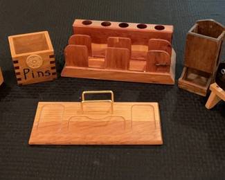 Handcrafted Organization Desk Supplies 