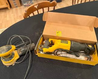 DeWalt Rotary Sander DeWalt Reciprocating Saw