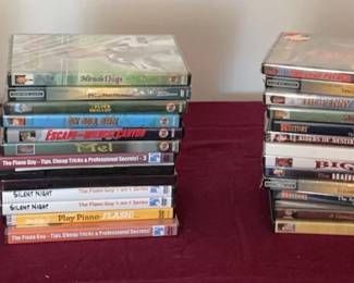 Large Collection of DVDs 