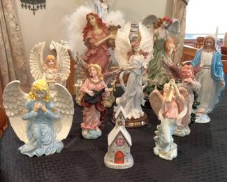Collection of Ceramic Angels