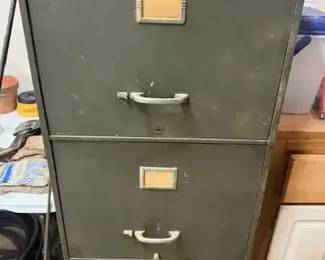 Vintage File Cabinet