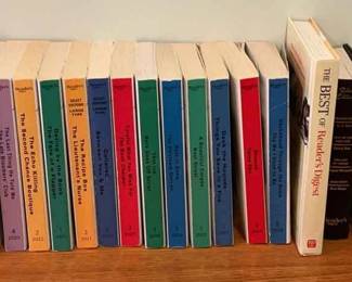 Collection of Readers Digest Books