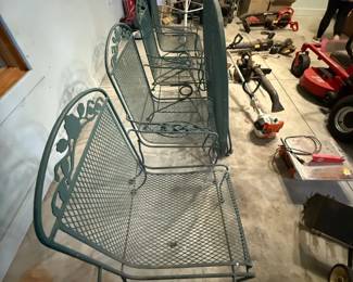 Wrought Iron Patio Table Set