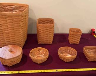 7 Piece Longaberger Collection