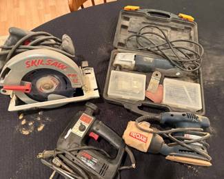 Four Individual Power Tools