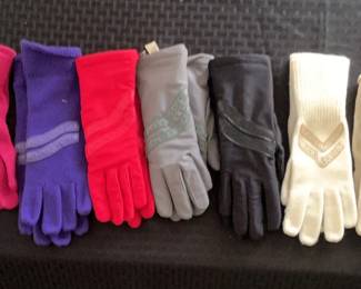 Seven Assorted Winter Gloves