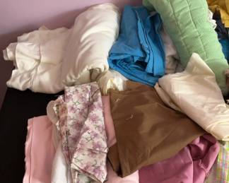 Large Assortment of Sewing Fabric Scraps