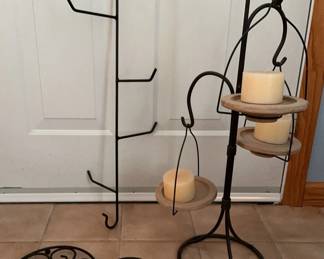 Candle Stand, Hanging Basket Rod, And More