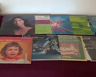 Large Collection of Vinyl Records