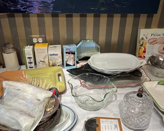 Serving Platters and Entertaining Pieces