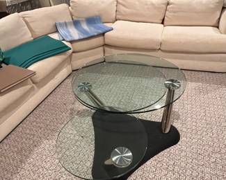 MCM Glass Coffee Table