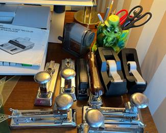 Office Supplies - Vintage Staplers