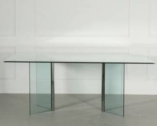 Photo of a similar dining room table that goes with chairs