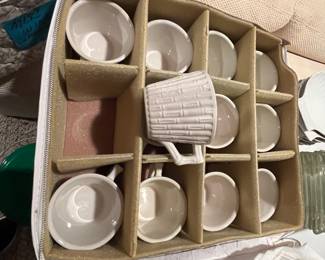 Bamboo Ceramic Coffee Cups