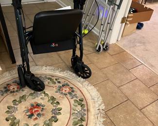 Walkers and Decorative Rug