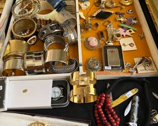 Bracelets, Watches, Rings and Pins