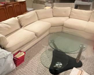 MCM Glass Coffee Table