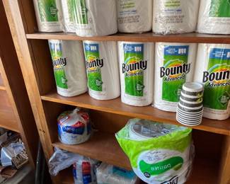 Paper Towels and Paper Plates