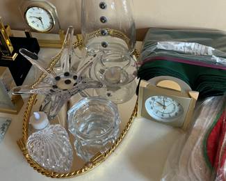 Clocks and Crystal Items