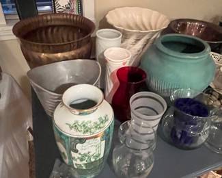 Pottery (Ron Dier, Haeger, Hutschenreuther & others)