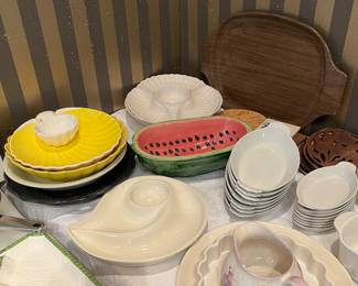 Entertaining and Serving Pieces