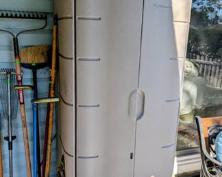 #14  Rubbermaid 2 Door Storage   $60