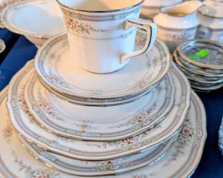 #5  Noritake "Rothschild" China - 62pc   $149