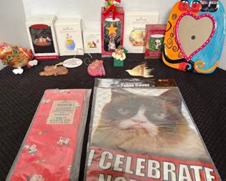 Laurel Burch, Snoopy, Boynton, Cats More Humorous Christmas Decor