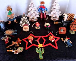 Cowboy Fishing Christmas