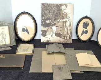 Antique Photos And Holders