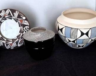 Desert Sands Mission Swirl Pot 1 Nez Perce