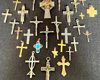 Crucifixes Religious Pendant Collection