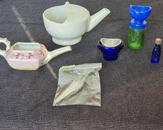 Antique Medical Mini Vicks Bottles