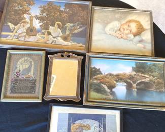 Antique Vtg Maxfield Parrish, Annie Benson Muller